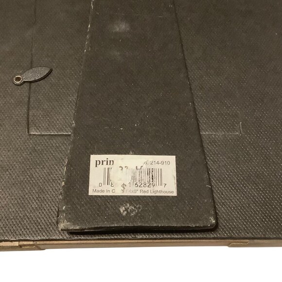 Prinz Lighthouse Wooden Picture Frame 4x6 Photo Nautical Ocean Vacation 10"x8" - Picture 6 of 8